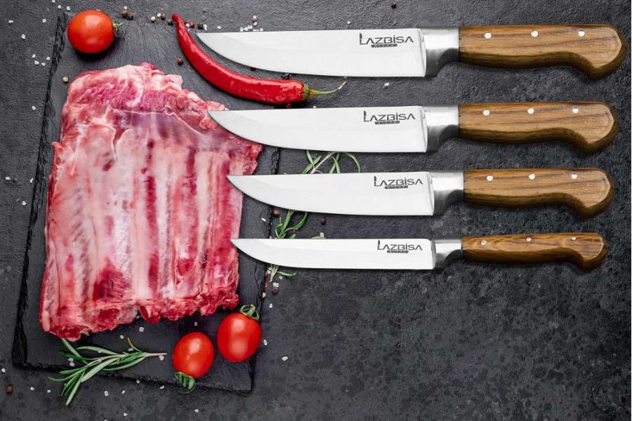 Lazbisa Mutfak Bıçağı 4'Lü Set (No: 0-1-2-3)