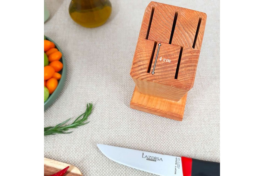 Lazbisa Mutfak Bıçak Standı ( 5 Hazneli )