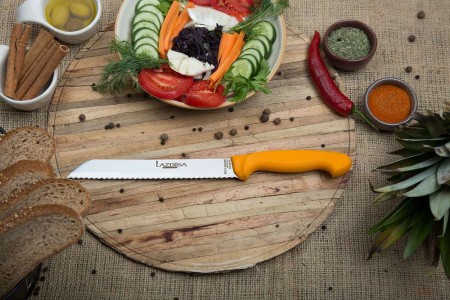 Lazbisa Mutfak Tırtıklı Ekmek Bıçağı 