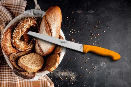 Lazbisa Tırtıklı Ekmek Bıçağı