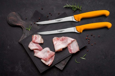 Lazbisa Mutfak Fileto Steak Bıçağı 2'Li Set 