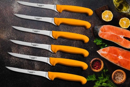 Lazbisa Mutfak Fileto Steak Bıçağı 6'Lı Set