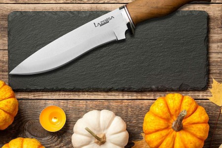 Lazbisa Mutfak Bıçak Seti Şef Bıçağı Et Ekmek Sebze Meyve Bıçağı (24.5 Cm)