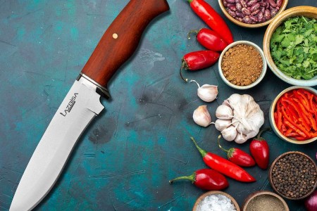 Lazbisa Mutfak Bıçak Seti Şef Bıçağı Et Ekmek Sebze Meyve Bıçağı (27.5 Cm)