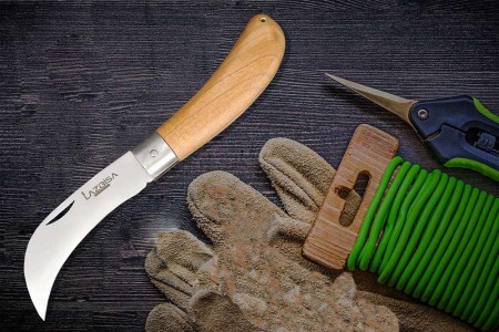 Lazbisa Budama Çakısı Bağ Aşı Çakısı Bahçe Budama Bıçağı Ağaç Dal Budama Bıçağı