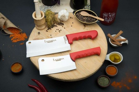 Lazbisa Mutfak Bıçak Satır 2'Li Set