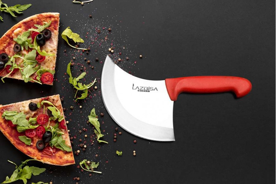 Lazbisa Mutfak Bıçağı Börek Pizza Pide Hilal Satır