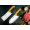 Lazbisa Mutfak Bıçak Satır 2'Li Set (Gold Serisi)