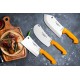 Lazbisa Mutfak Bıçak Seti Gold Seri Satır 3'Lü Set