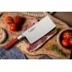 Lazbisa Mutfak Şef Bıçağı ( Çin Satırı ) Red Craft Serisi