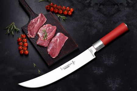 Lazbisa Mutfak Şef Bıçağı ( VODO ) Red Craft Serisi
