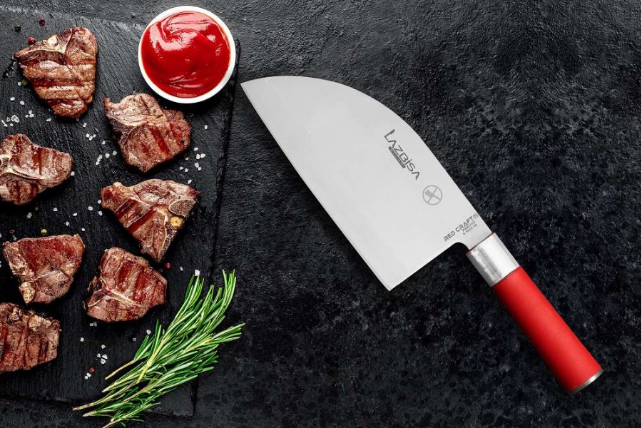 Lazbisa Mutfak Şef Bıçağı ( Red Craft Serisi ) Almazan