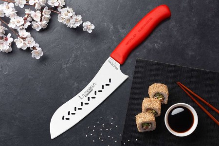 Lazbisa Mutfak Şef Bıçağı Eğri Santaku K ( Gold Serisi)