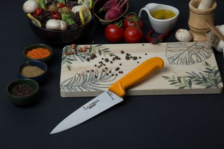 Lazbisa Mutfak Şef Bıçağı Gold Serisi 9381 ( No: 1 )