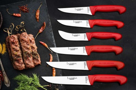 Lazbisa Mutfak Bıçağı 6'Lı Set - Silver Serisi