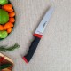 Soft Grip Mutfak Bıçak Et Ekmek Sebze Meyve Bıçak ( No: 3 )  ( ABS Kaymaz Sap )