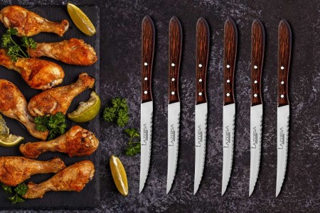 Lazbisa Mutfak Steak Bıçağı 6'lı Set